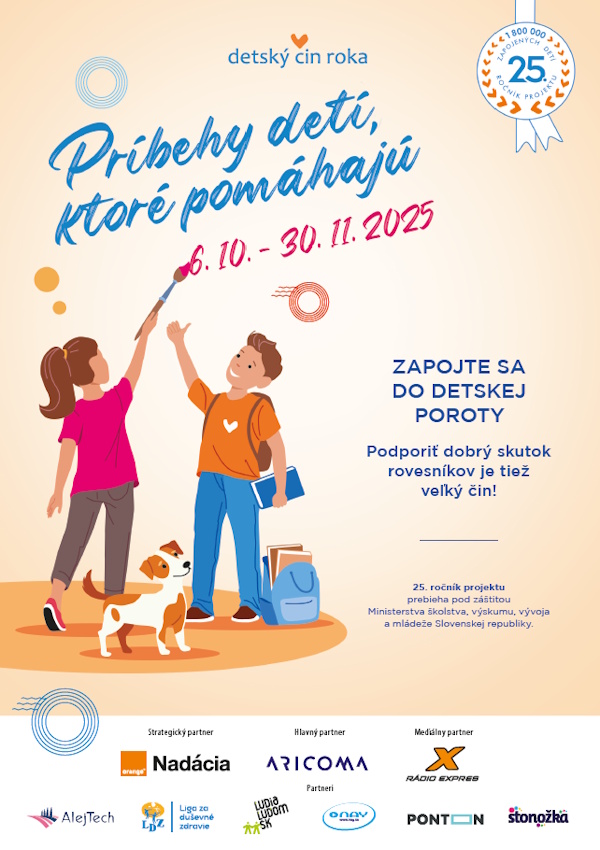 Detský čin roka 2025 brožúra